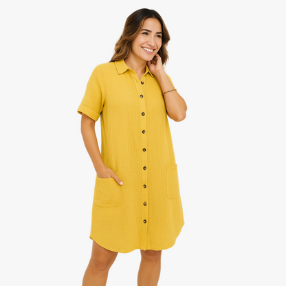 Damen Luftiges Sommerkleid | Lang