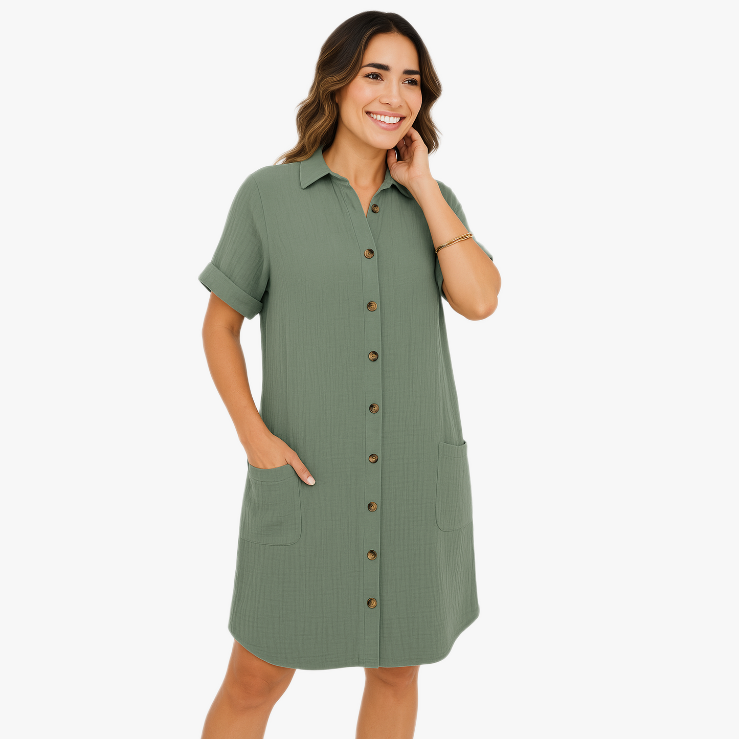 Damen Luftiges Sommerkleid | Lang