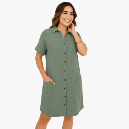 Damen Luftiges Sommerkleid | Lang