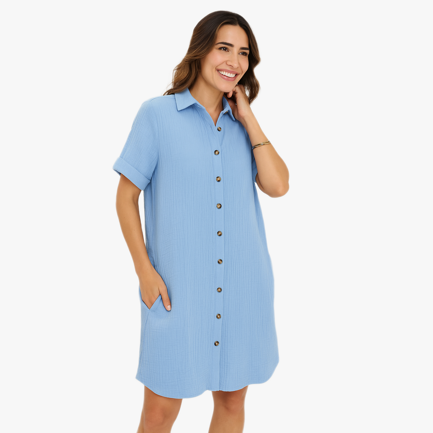 Damen Luftiges Sommerkleid | Lang