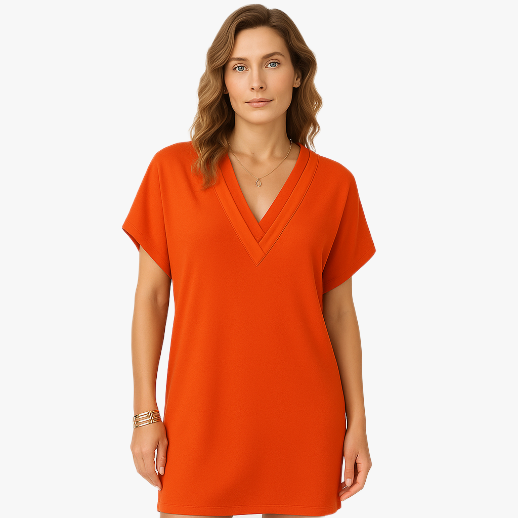 Damen Elegantes Sommerkleid | Midi