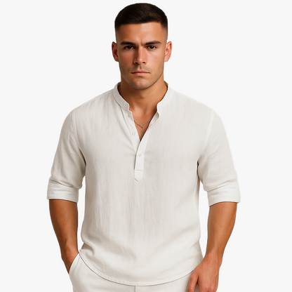 Herren Bequemes Hemd | Langarm